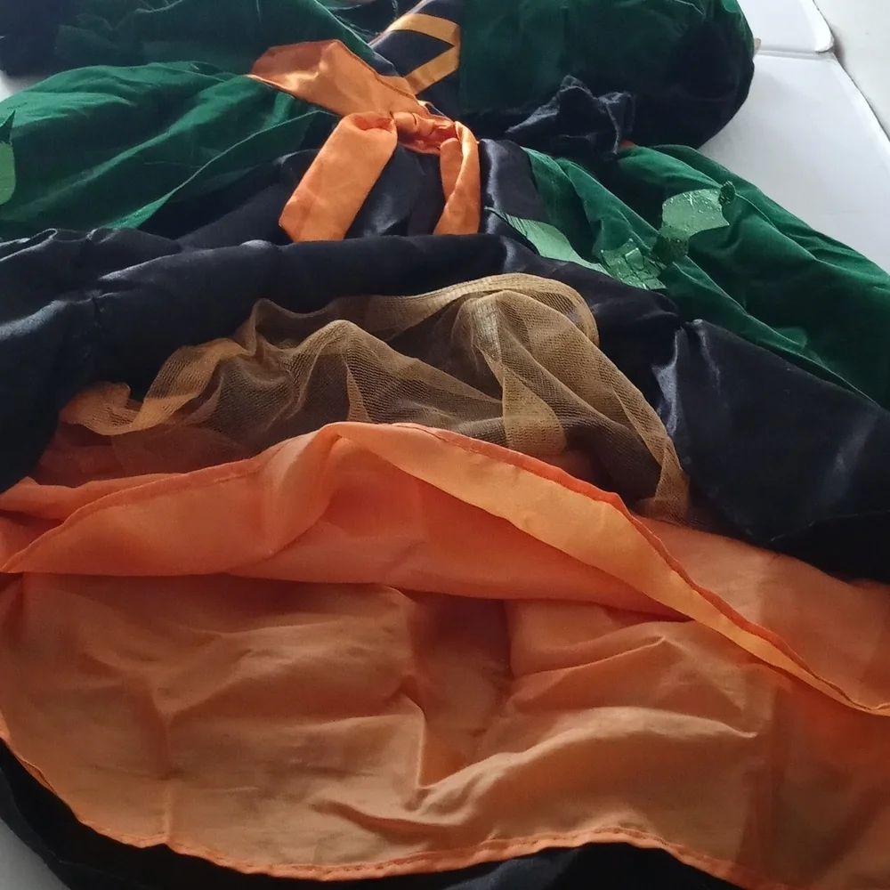 IKALI Witch Costume, Kids Spider , Halloween Spiderella Outfit Size 8/10…